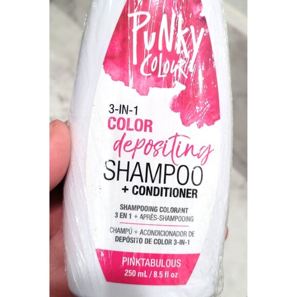 Punky Colour Pinktabulous 3-In-1 Color Depositing Shampoo & Conditioner 2 each - Picture 3 of 4